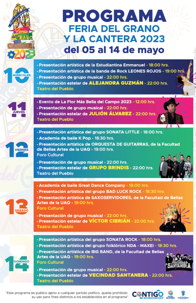 Feria del grano la cantera Pedro Escobedo